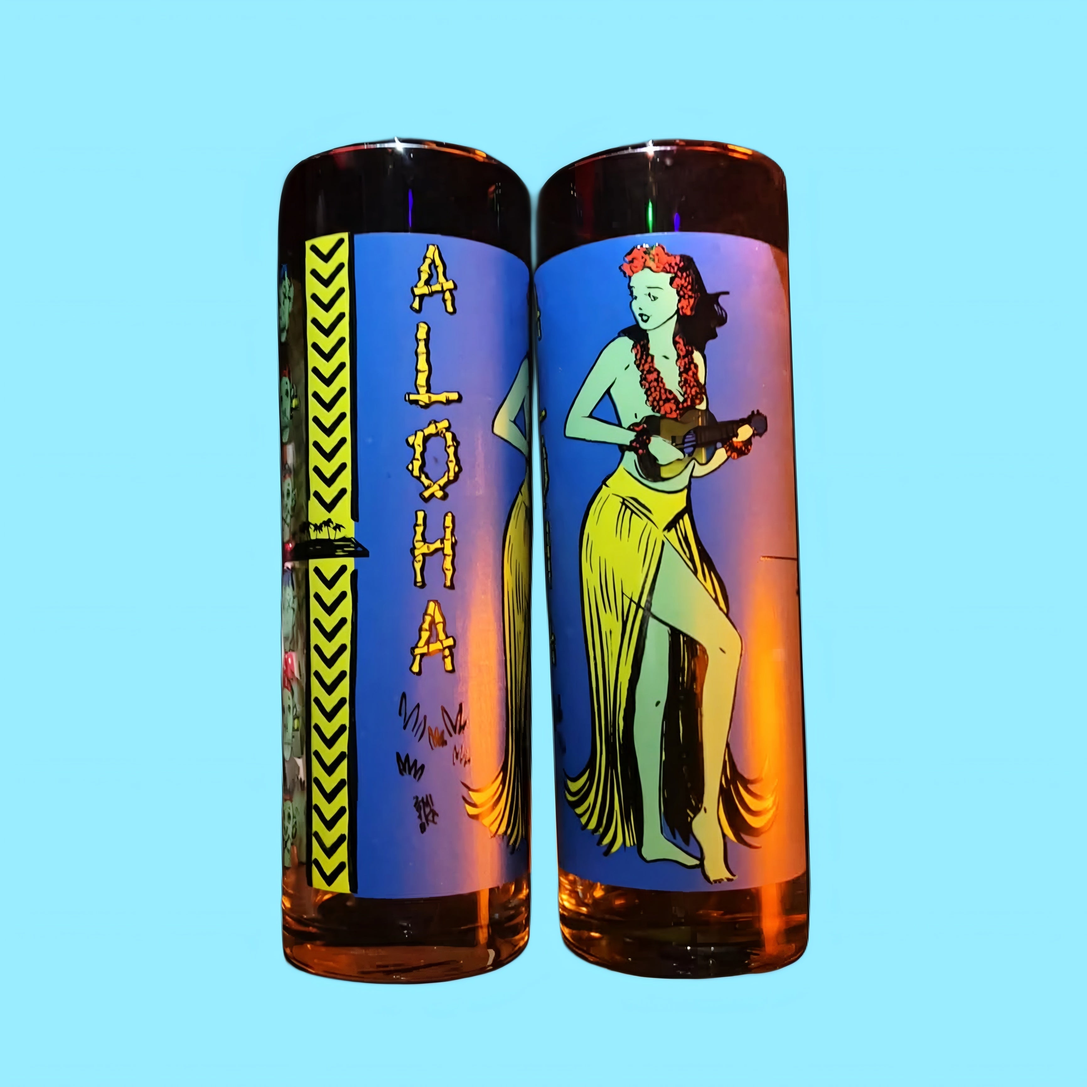 Zombie Hula Highball Glassware- 14oz