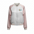 Satin Bomber Jacket- Upcycled / Women's Large