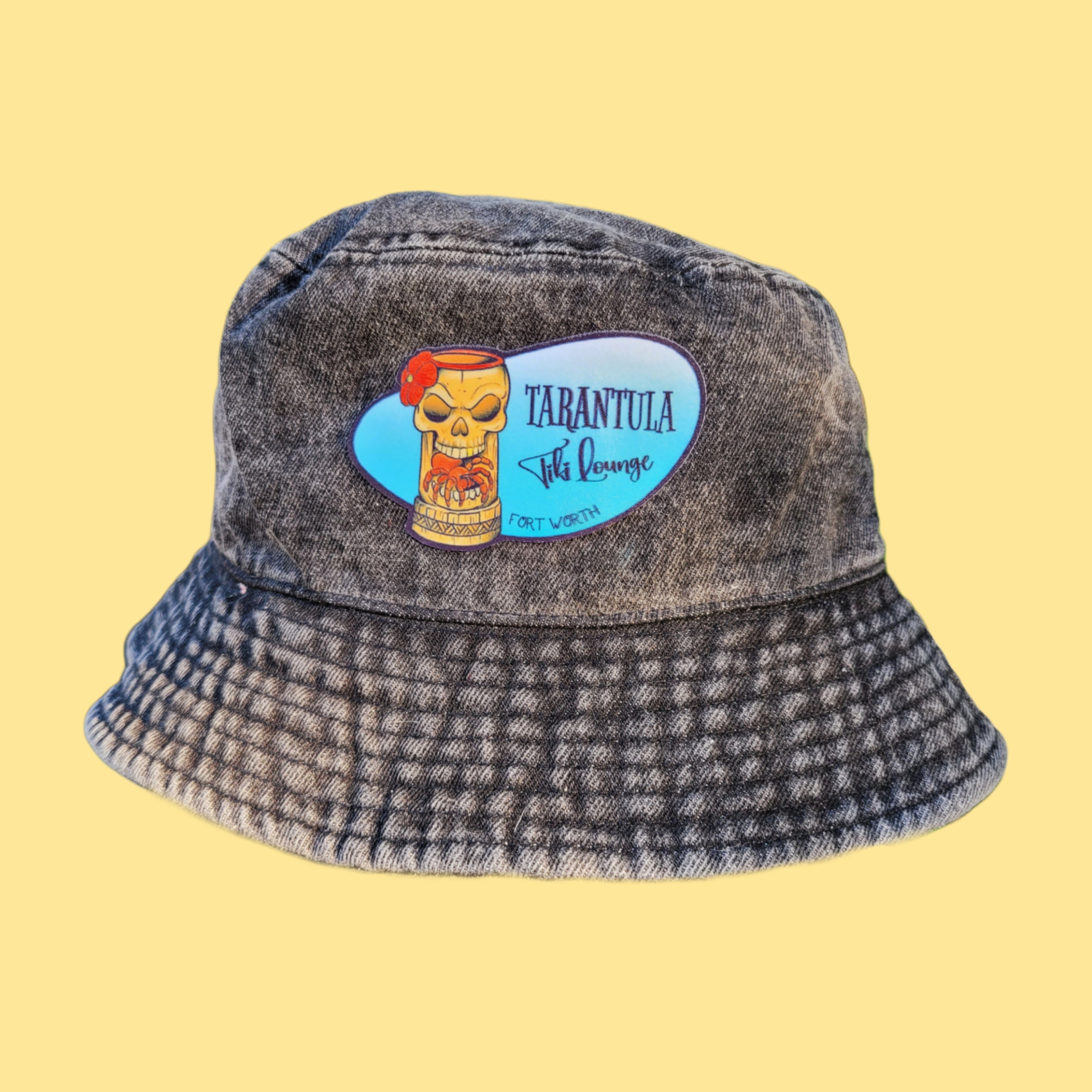 Bucket Hat- black denim