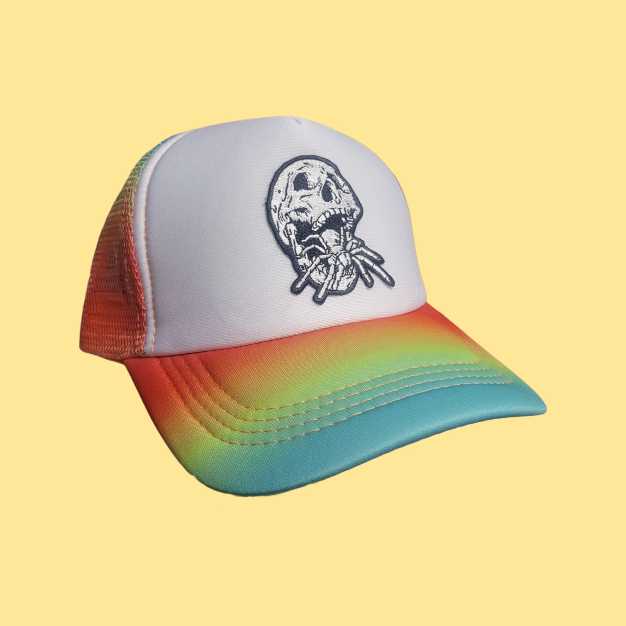 Hat- rainbow trucker