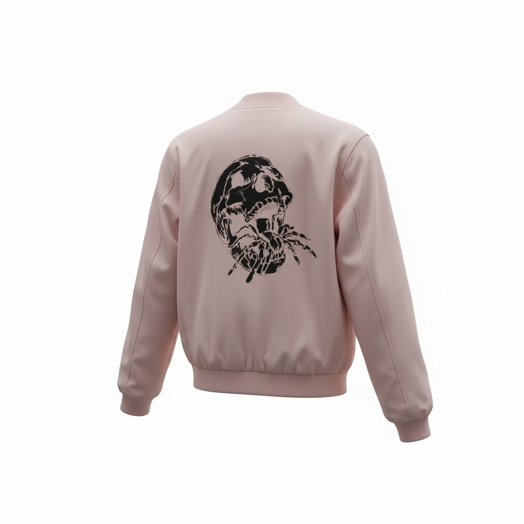 Satin Bomber Jacket- Upcycled / Women's Small