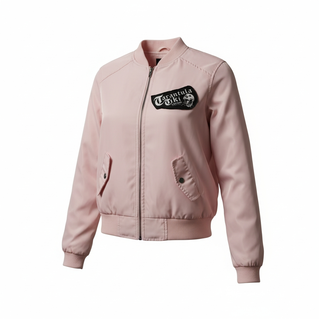 Satin Bomber Jacket- Upcycled / Women's Small