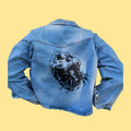 Denim Shacket- upcycled