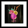 Framed Mixed Media Print- "High Priestess"