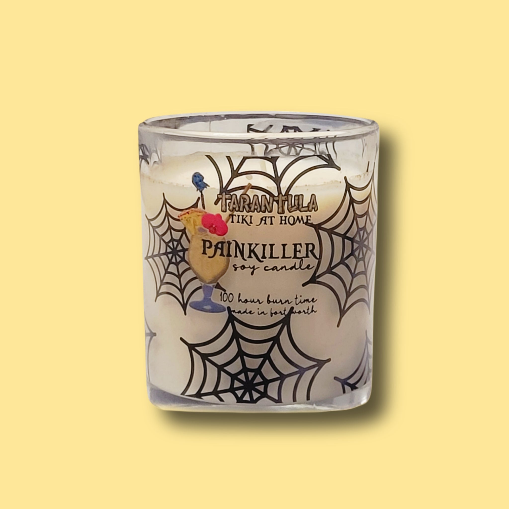 Mug Soy Candle- painkiller 12 oz