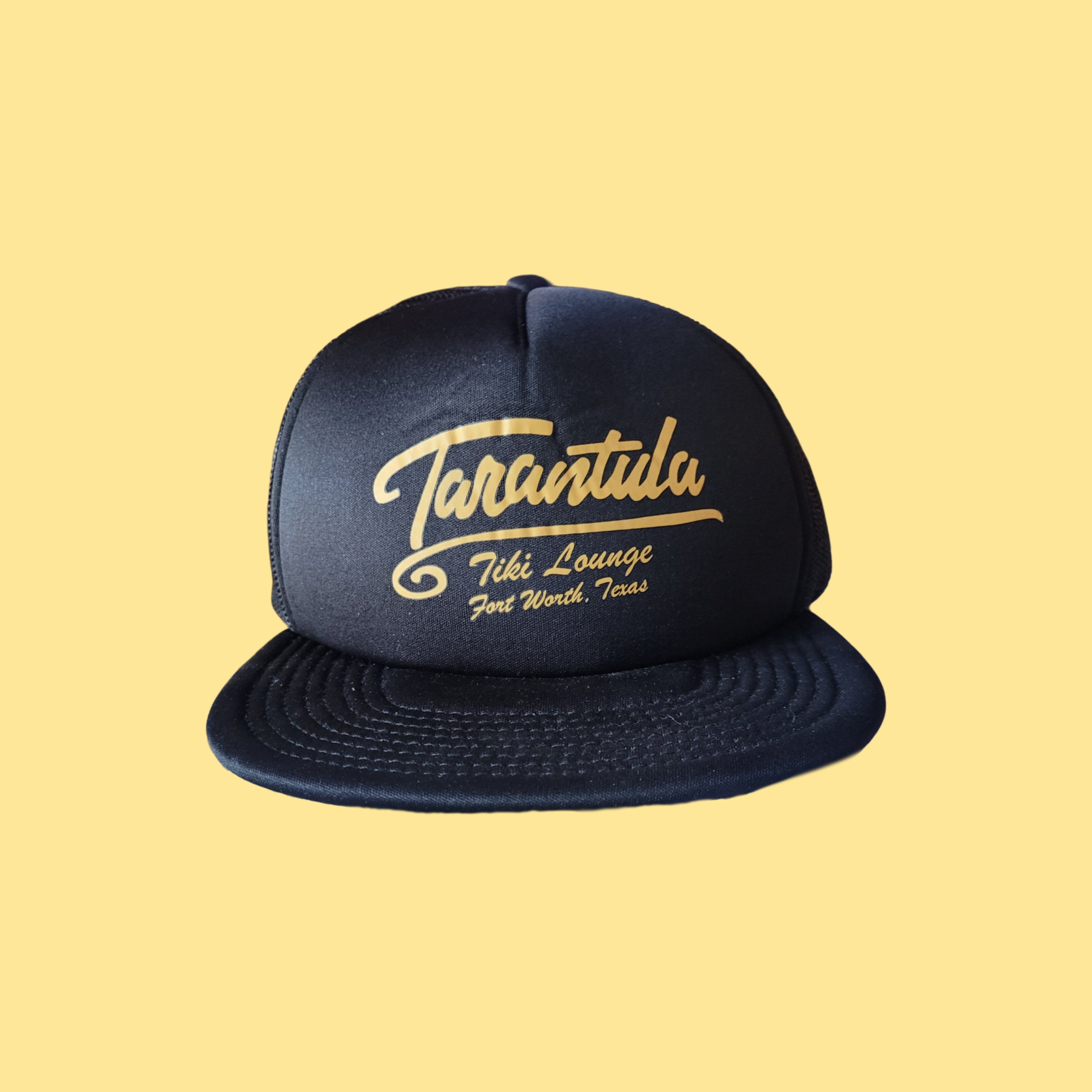 Foam Trucker Hat- yellow font